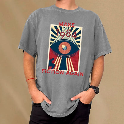 Nineteen Eighty-Four Unisex Washed T-shirt