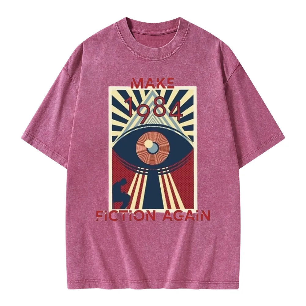 Nineteen Eighty-Four Unisex Washed T-shirt