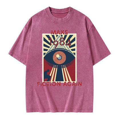 Nineteen Eighty-Four Unisex Washed T-shirt