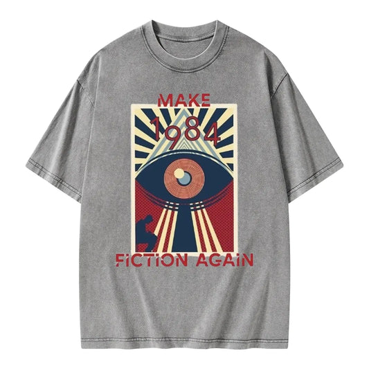 Nineteen Eighty-Four Unisex Washed T-shirt