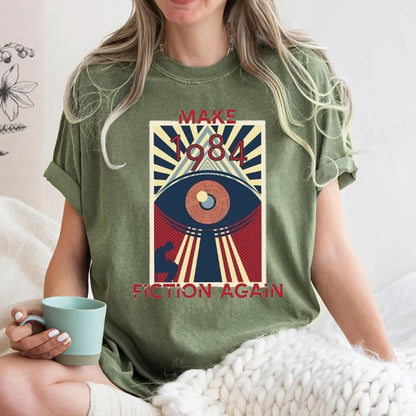 Nineteen Eighty-Four Unisex Washed T-shirt