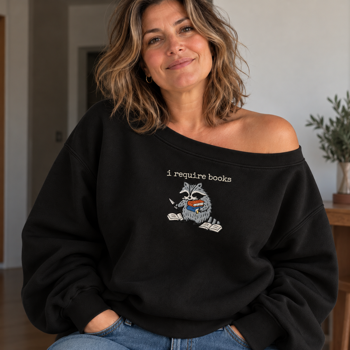 I Require Books Sweatshirt