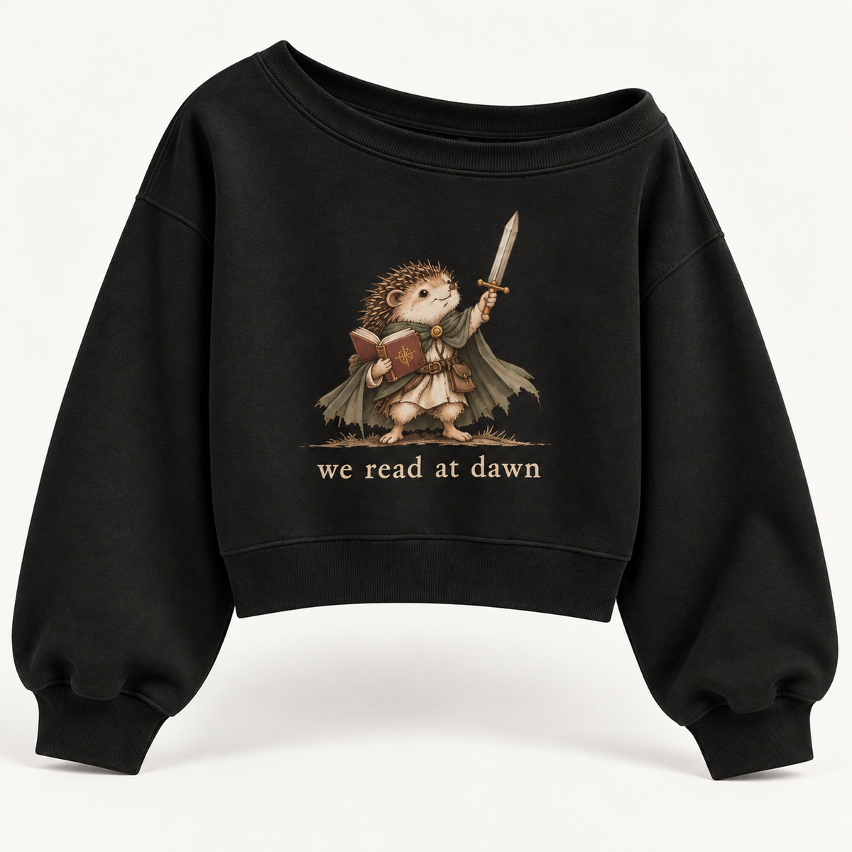 We Read At Dawn Cozy Sweatshirt