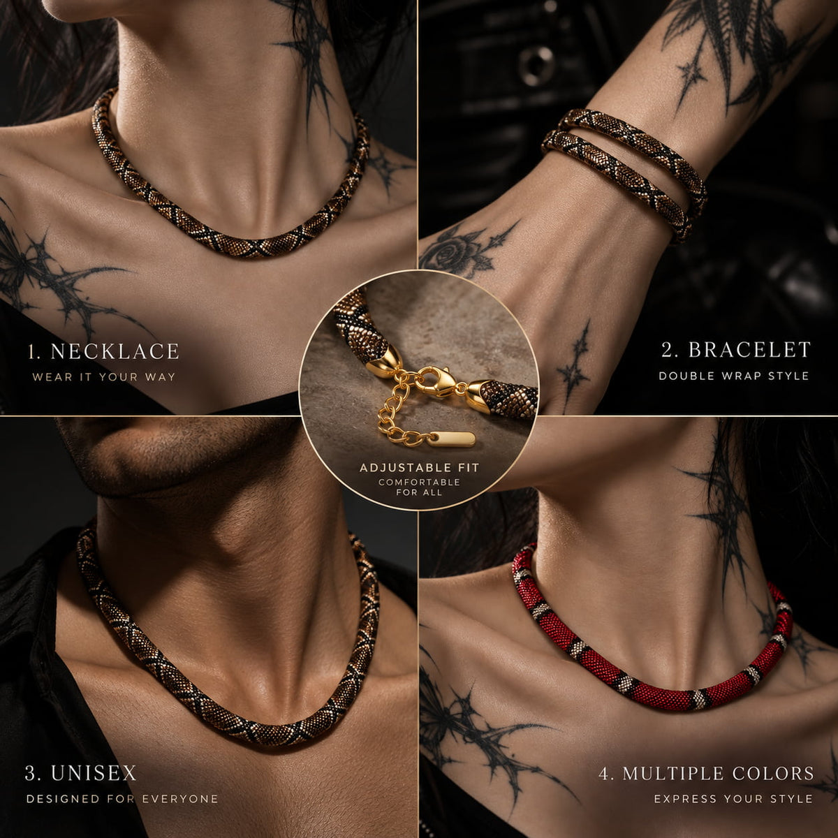 MOODWEAR™ | The Serpent Viral Necklace