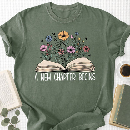 A New Chapter Begins Unisex T-Shirt