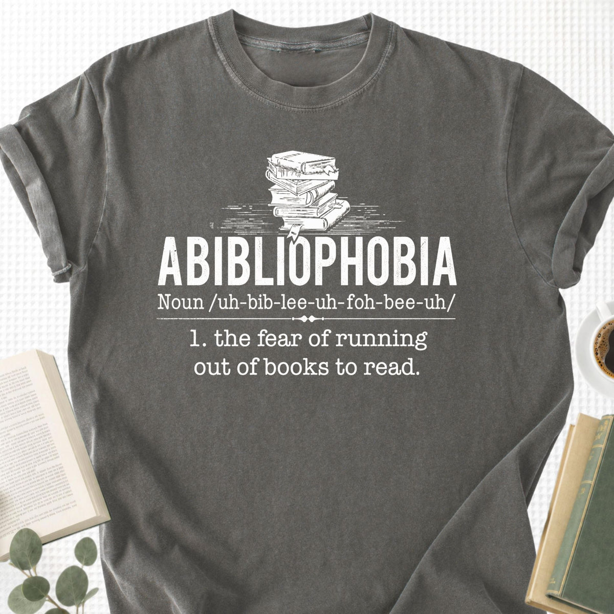Abibliophobia Unisex T-Shirt
