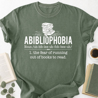 Abibliophobia Unisex T-Shirt