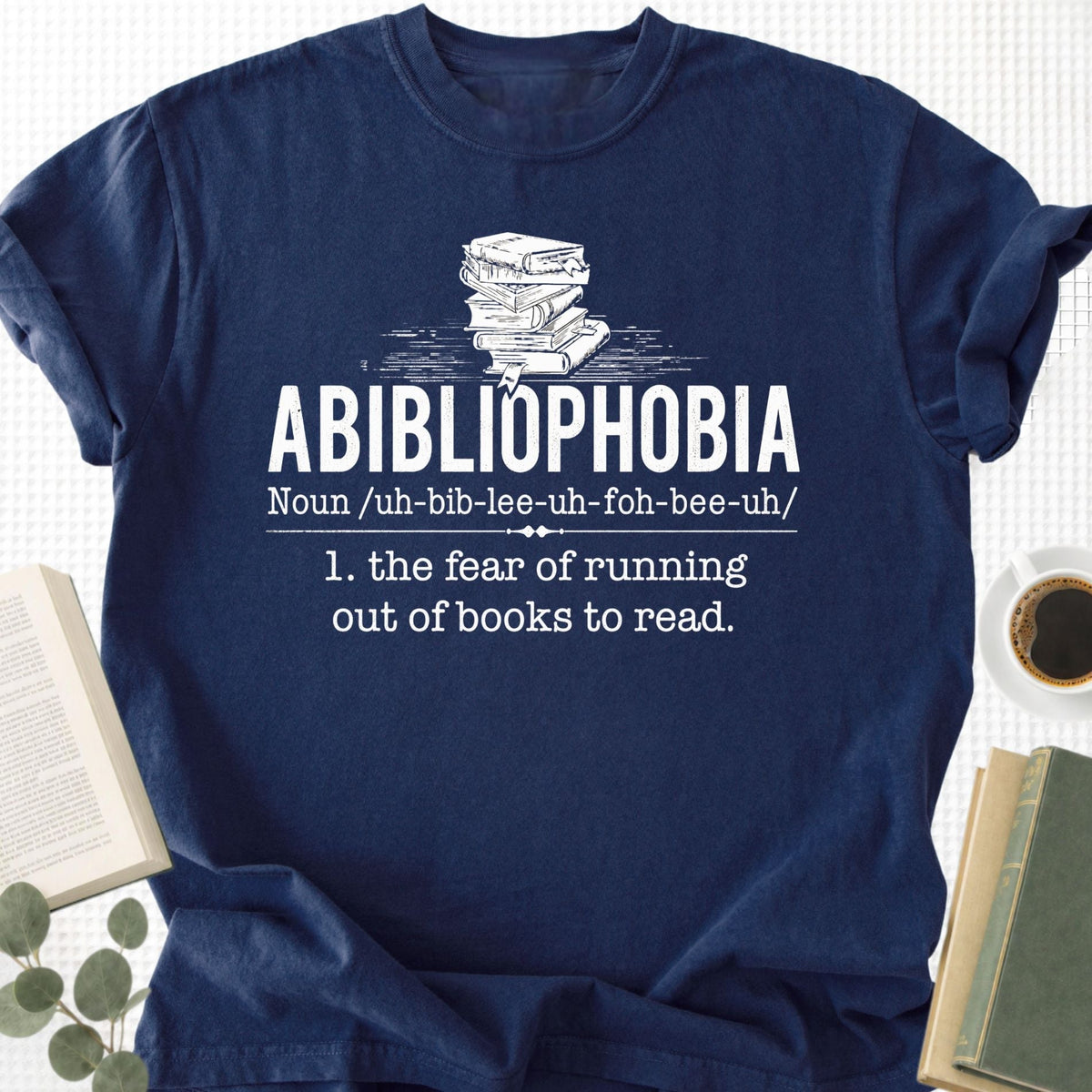 Abibliophobia Unisex T-Shirt