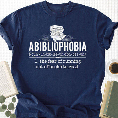 Abibliophobia Unisex T-Shirt