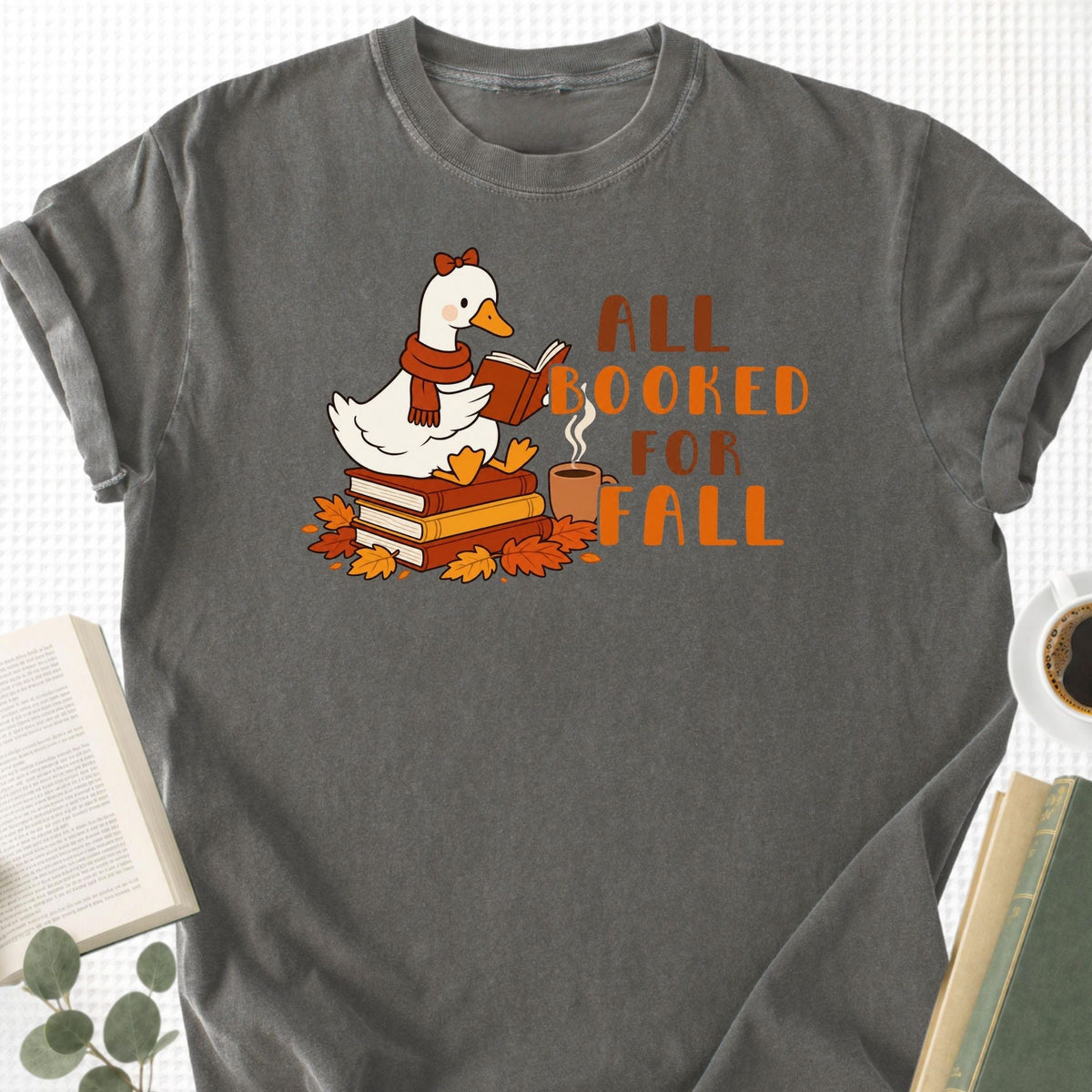All Booked For Fall Goose Unisex T-Shirt