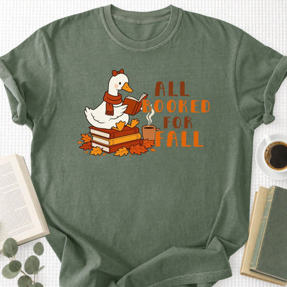 All Booked For Fall Goose Unisex T-Shirt