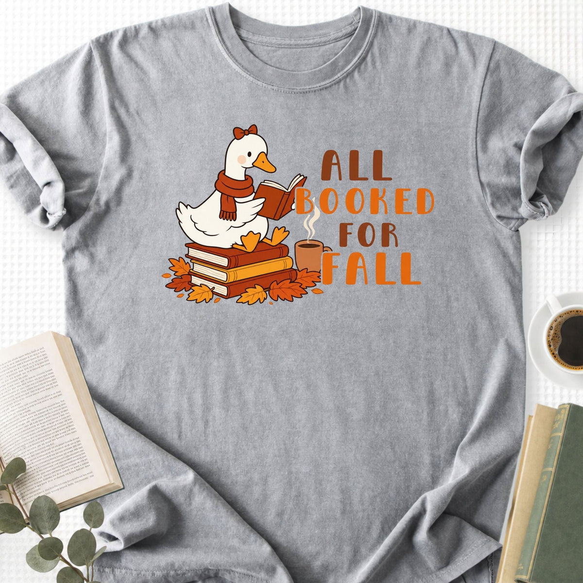 All Booked For Fall Goose Unisex T-Shirt