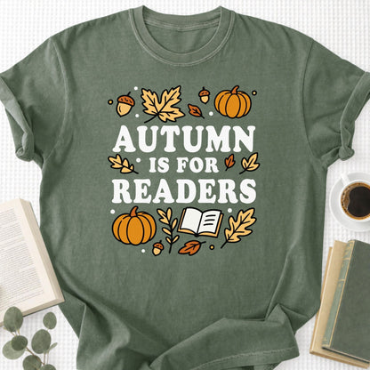 Autumn Is For Readers Unisex T-Shirt