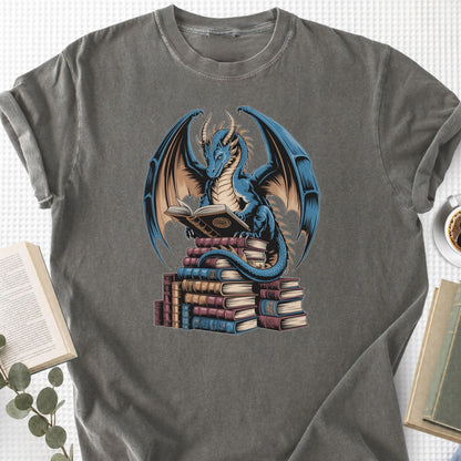 Book Dragon Fantasy Unisex T-Shirt