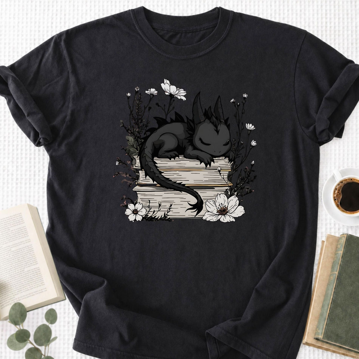 Book Dragon Unisex T-Shirt