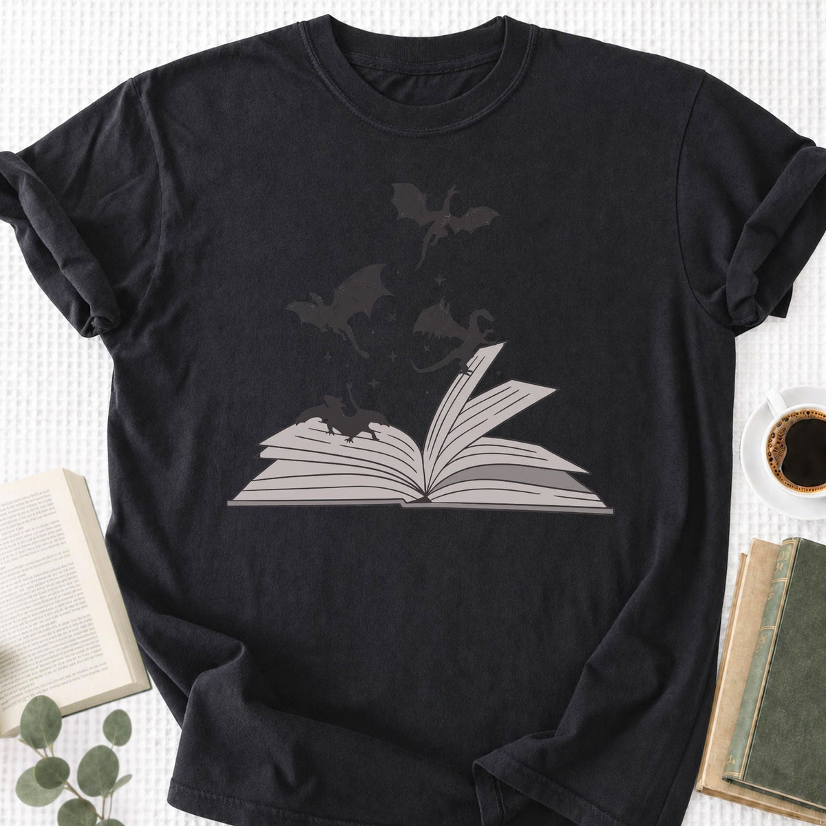 Book Dragon Unisex T-Shirt
