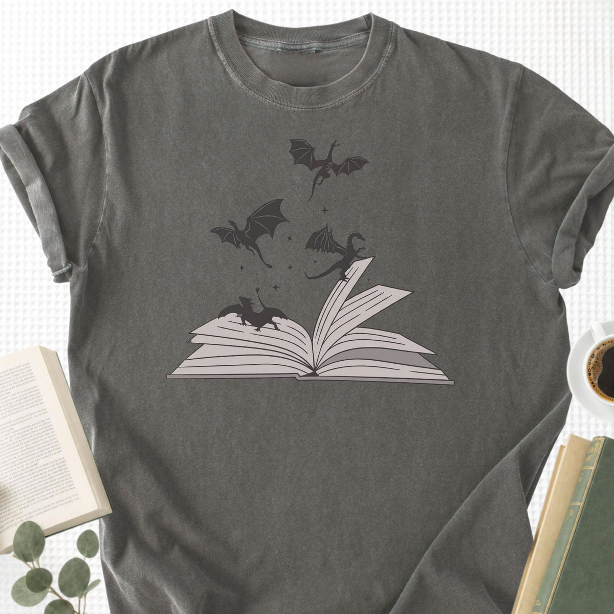 Book Dragon Unisex T-Shirt