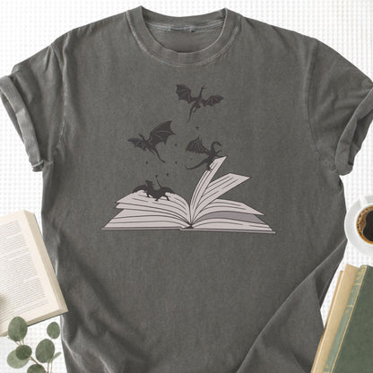 Book Dragon Unisex T-Shirt