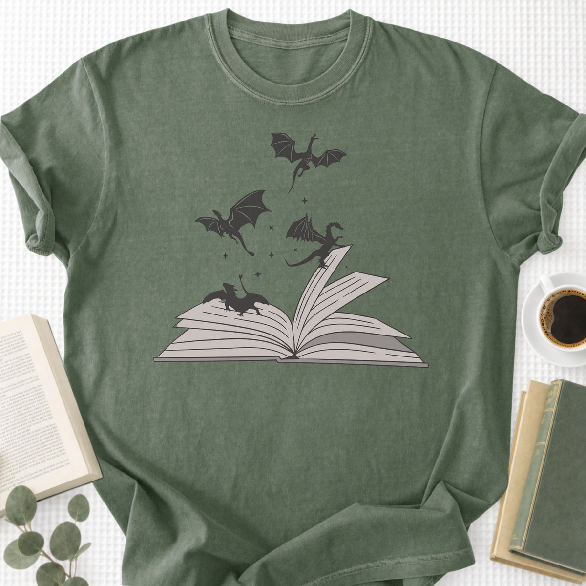 Book Dragon Unisex T-Shirt
