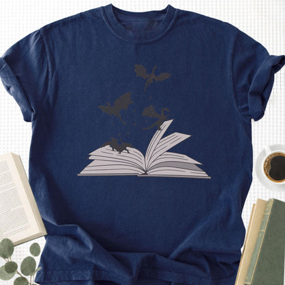 Book Dragon Unisex T-Shirt