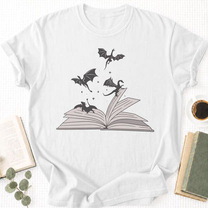 Book Dragon Unisex T-Shirt