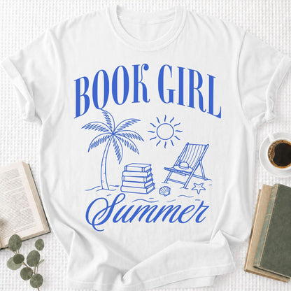 Book Girl Summer Unisex T-Shirt