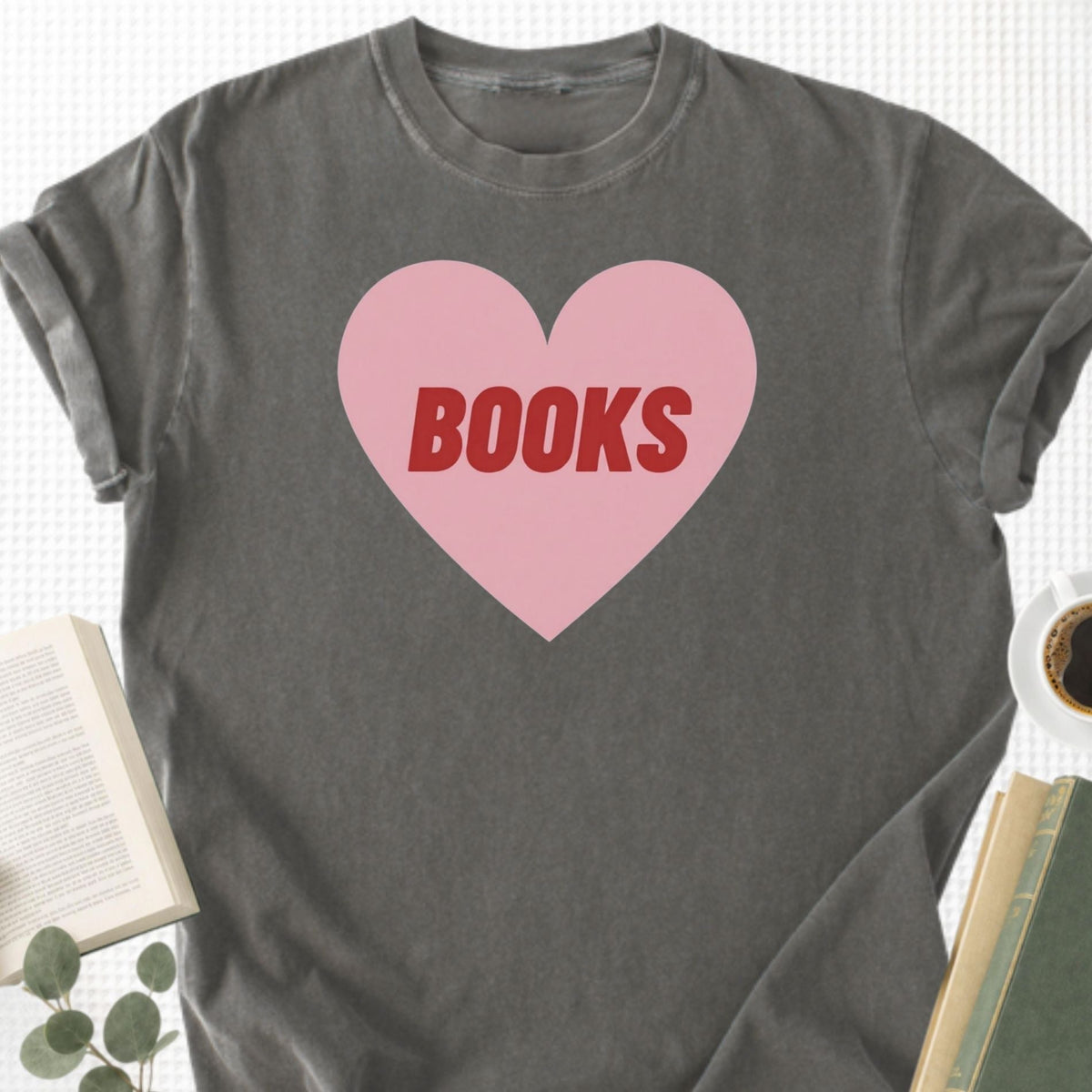 Book Heart Unisex T-Shirt