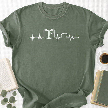 Book in a Heartbeat Unisex T-Shirt