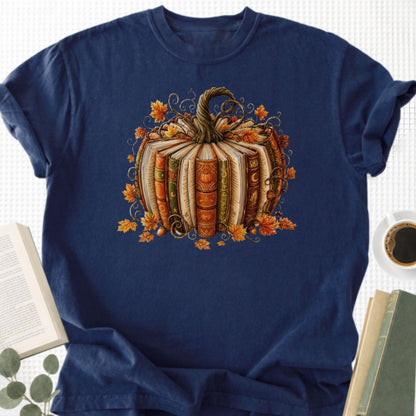 Book Pumpkin Unisex T-Shirt