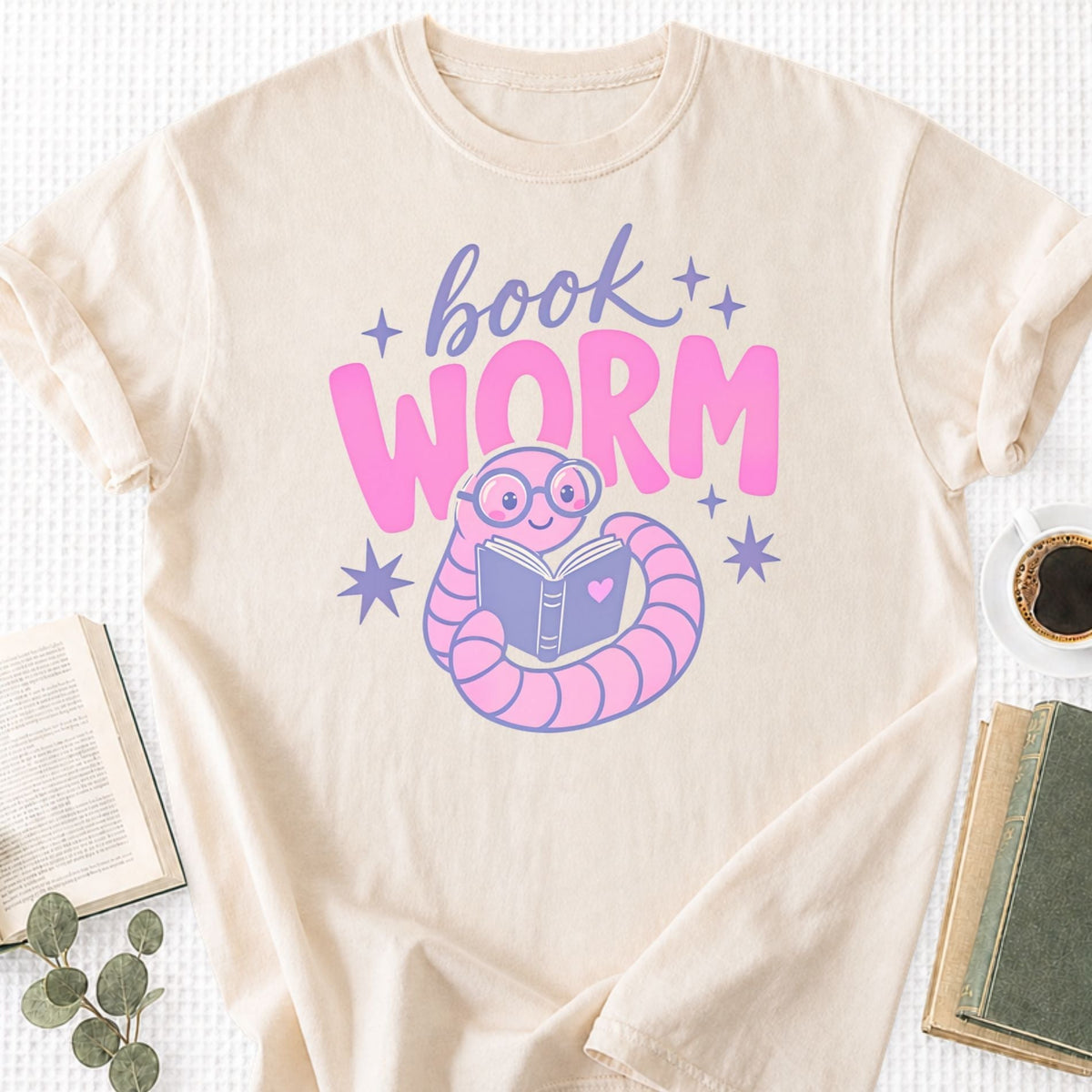 Book Worm Unisex T-Shirt