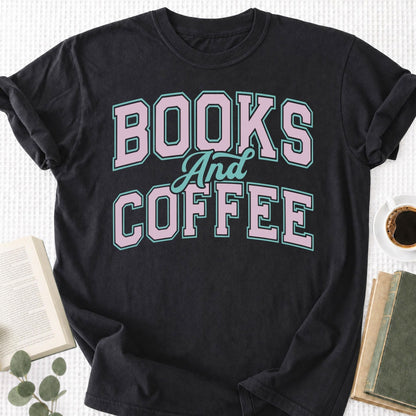 Books and Coffee Unisex T-Shirt