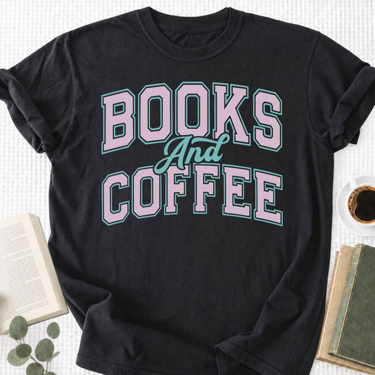 Books and Coffee Unisex T-Shirt