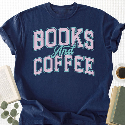Books and Coffee Unisex T-Shirt