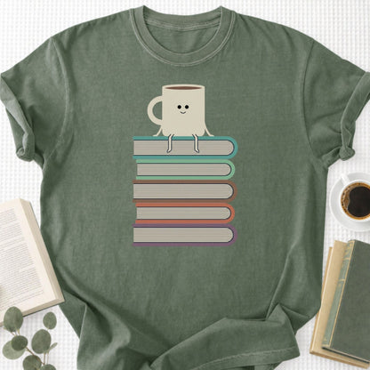 Books and Coffee Unisex T-Shirt