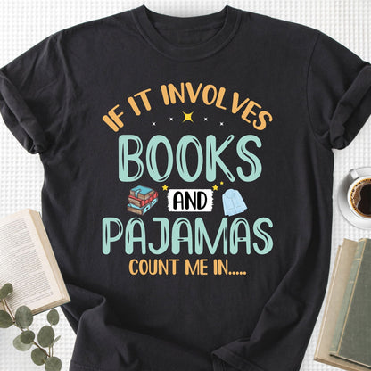 Books And Pajamas Unisex T-Shirt