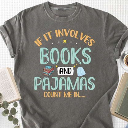 Books And Pajamas Unisex T-Shirt