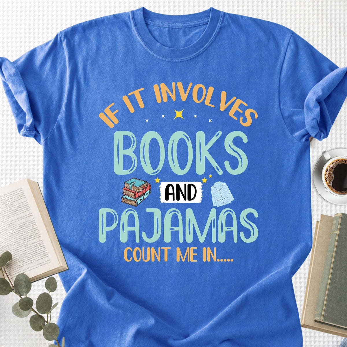 Books And Pajamas Unisex T-Shirt