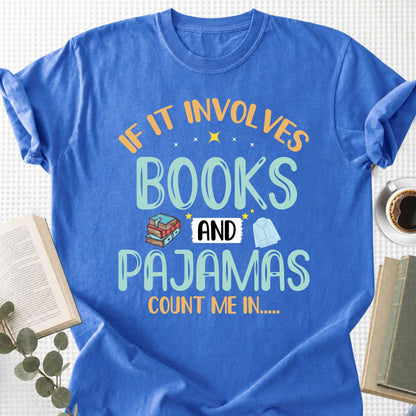 Books And Pajamas Unisex T-Shirt