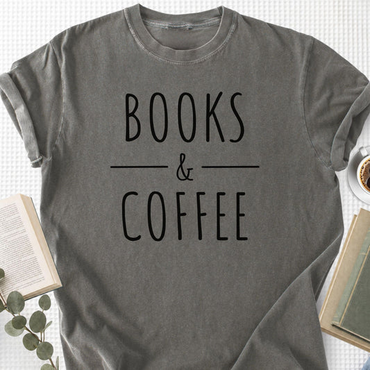 Books & Coffee Unisex T-Shirt