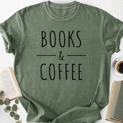 Books & Coffee Unisex T-Shirt