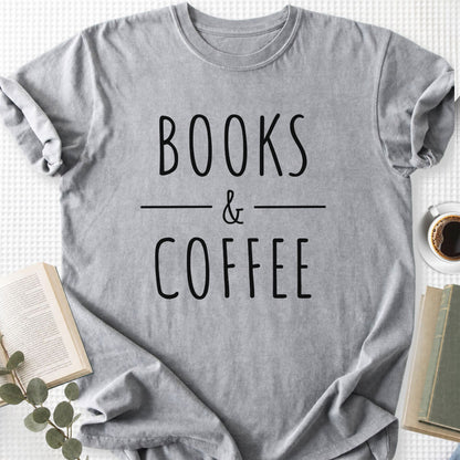 Books & Coffee Unisex T-Shirt