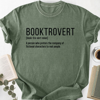 Booktrovert Definition Unisex T-Shirt