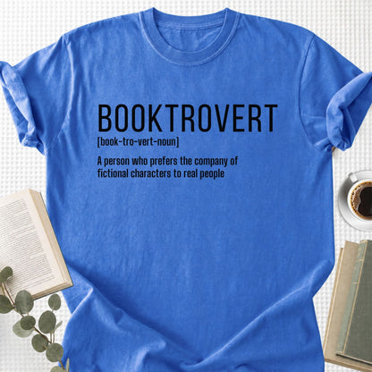 Booktrovert Definition Unisex T-Shirt