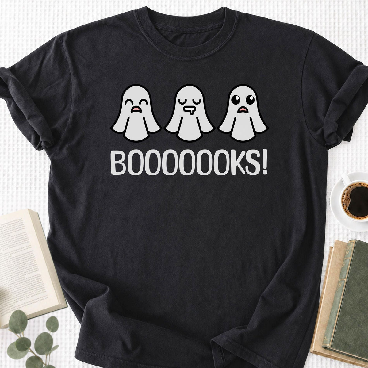 Booooks Ghost Unisex T-Shirt