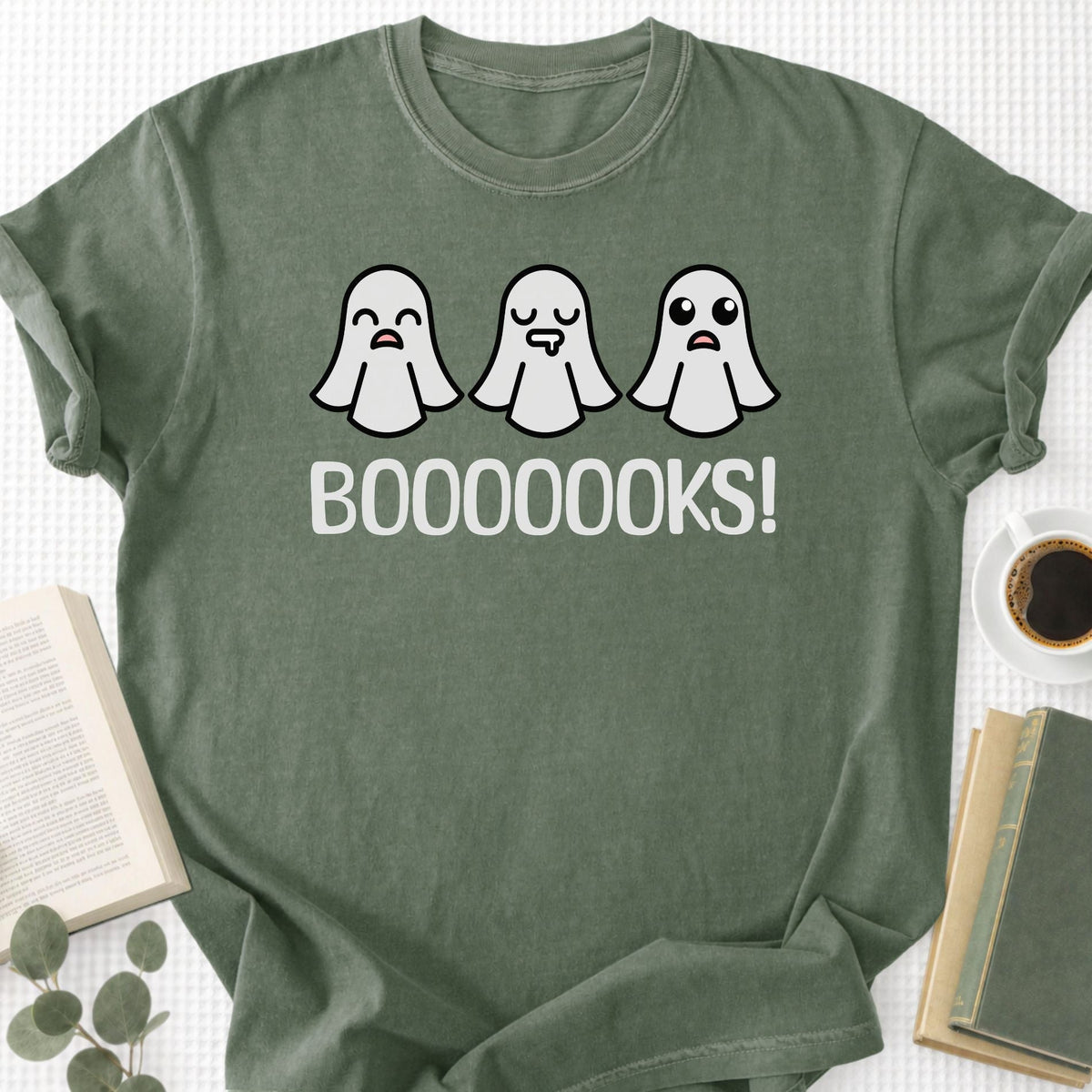 Booooks Ghost Unisex T-Shirt