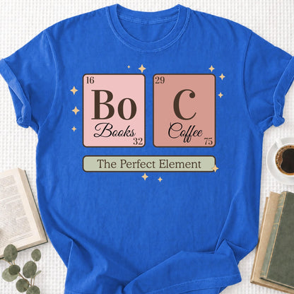 Chemistry Book and Coffee Unisex T-Shirt