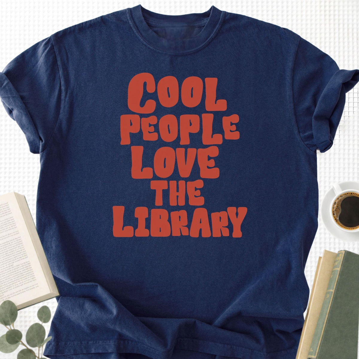 Cool People Love The Library Unisex T-Shirt