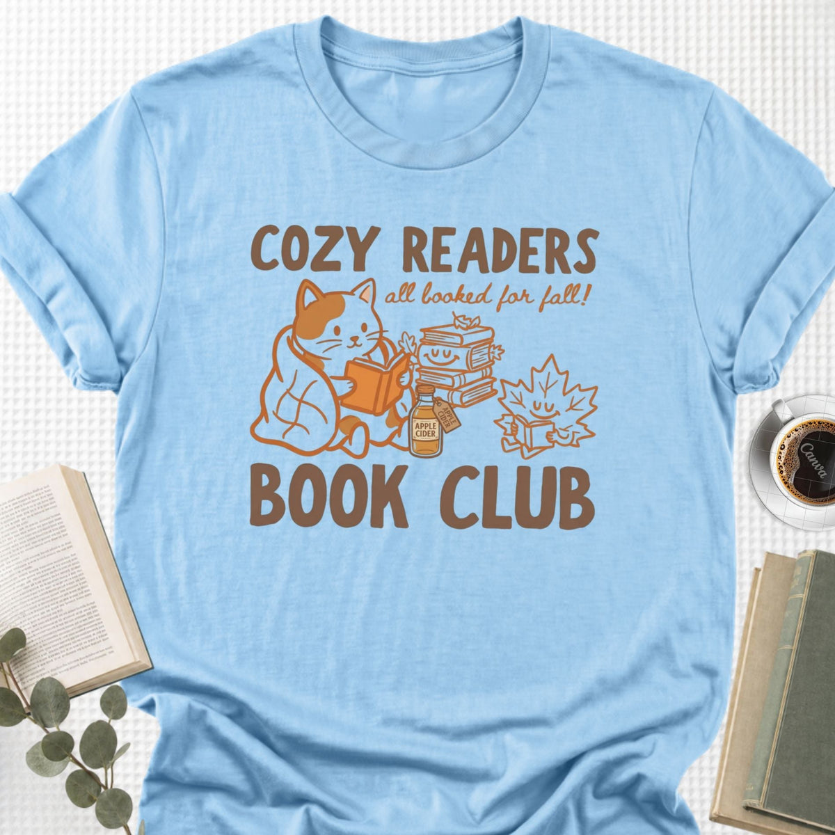 Cozy Readers Book Club Unisex T-Shirt