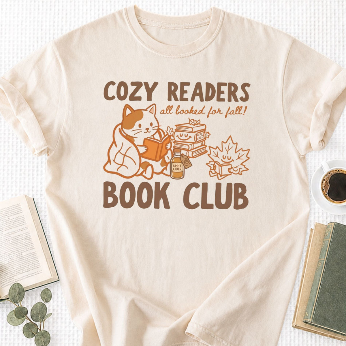 Cozy Readers Book Club Unisex T-Shirt