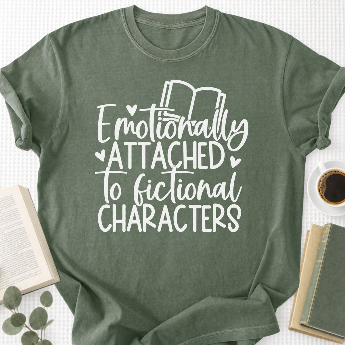 Emotionally Attached to Fictional Characters Unisex T-Shirt
